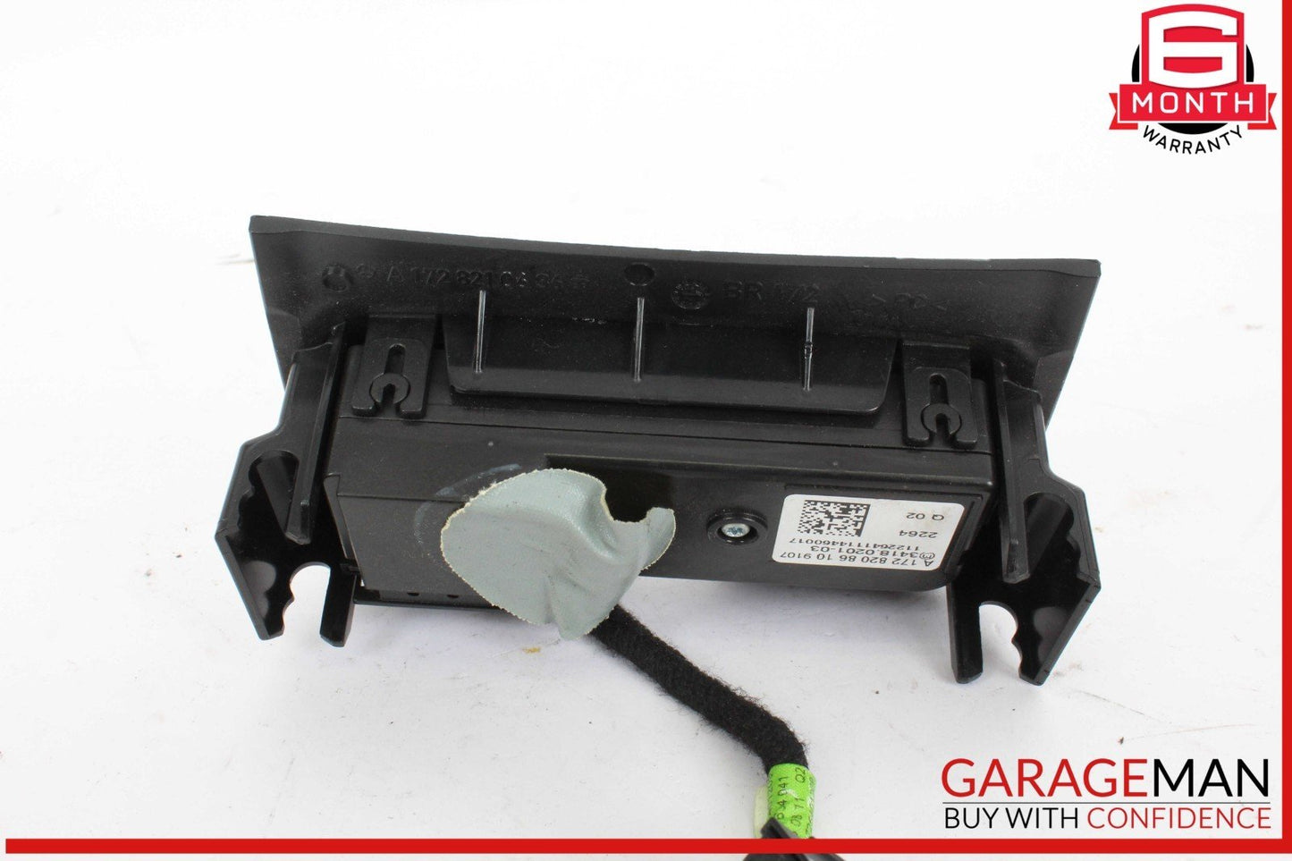 12-20 Mercedes R172 SLK250 C350 Overhead Emergency Panel Controller Switch Black