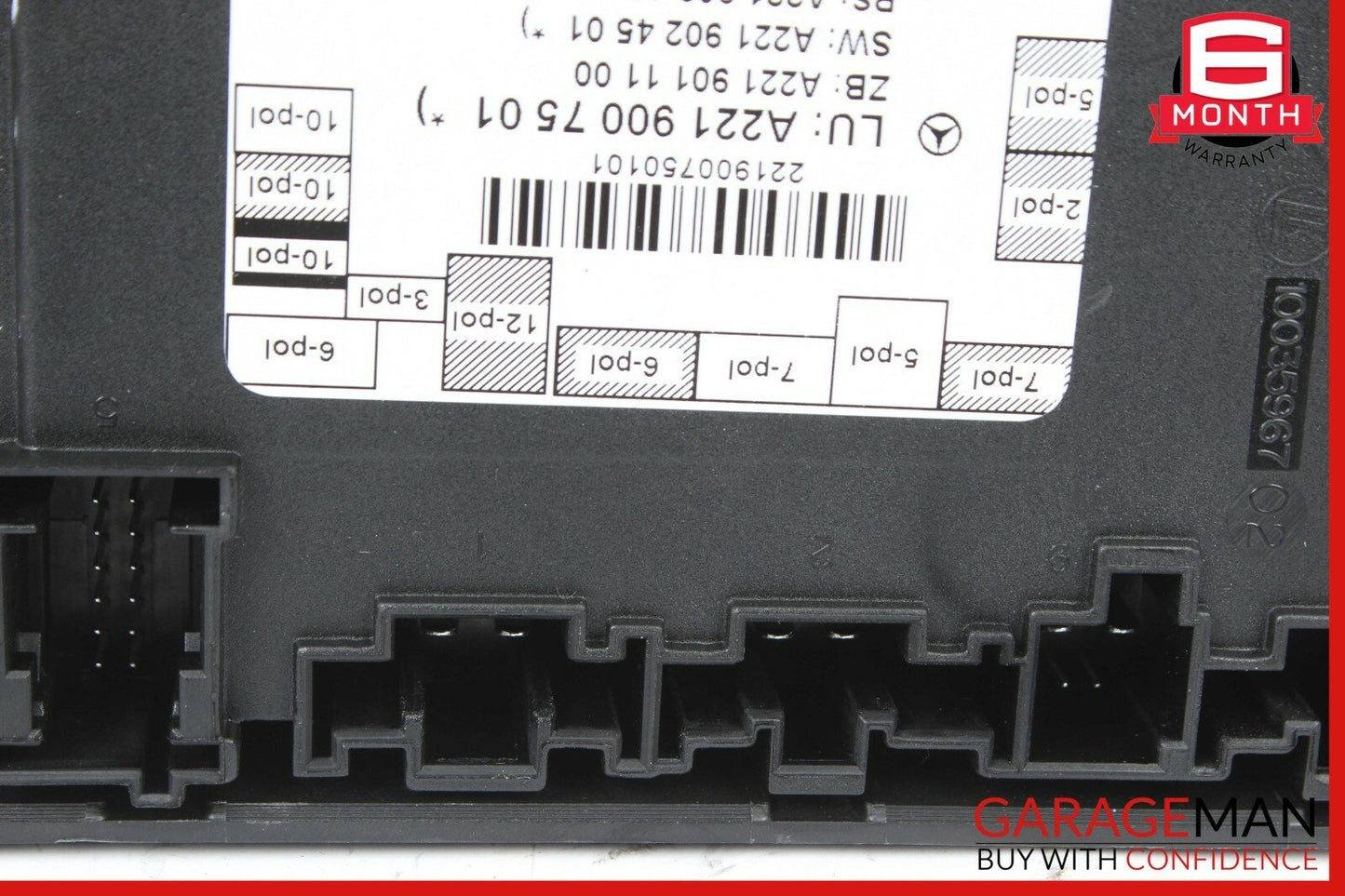 07-13 Mercedes W221 S400 S63 AMG Front Right Door Control Module 2219007501 OEM