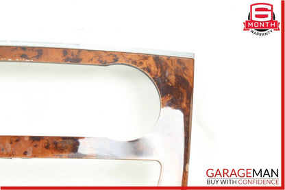 07-12 MERCEDES X164 GL450 ML320 ML350 CENTER DASHBOARD DASH TRIM BEZEL WOOD OEM