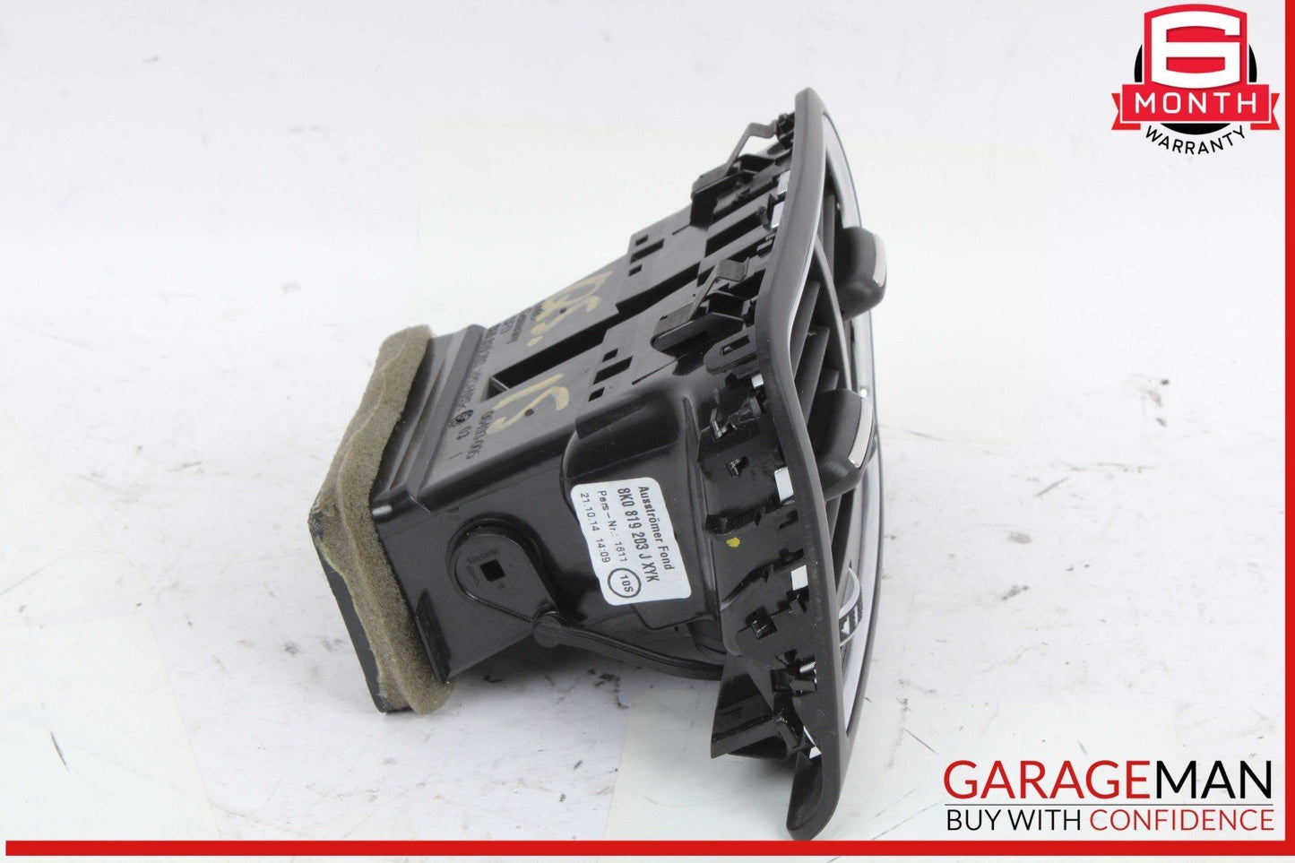 13-17 Audi Q5 SQ5 Rear Center Console Heater AC A/C Air Vent 8K0819203 OEM