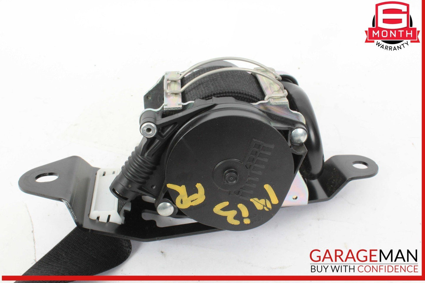 14-21 BMW i3 I01 Hybrid Front Right Passenger Side Seatbelt Seat Belt Black OEM