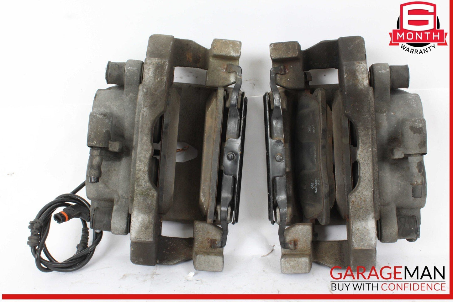 12-19 Mercedes W166 ML400 GLS550 Front Left & Right Brake Caliper Calipers Set