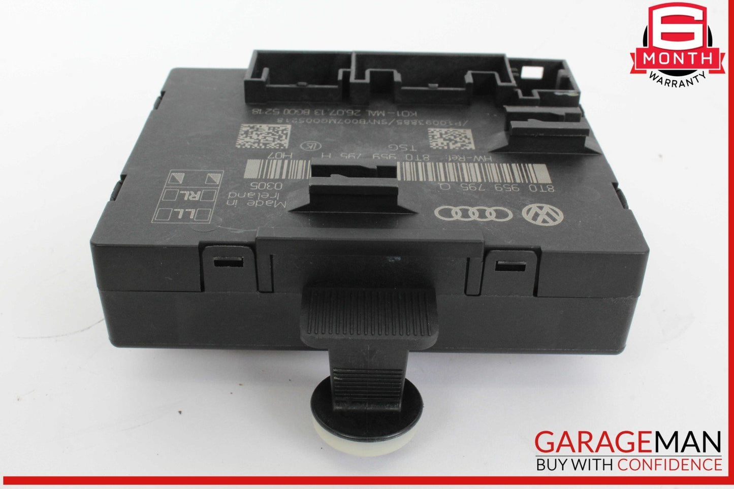 13-16 Audi A4 Rear Left or Right Side Door Control Module Unit 8T0959795Q OEM