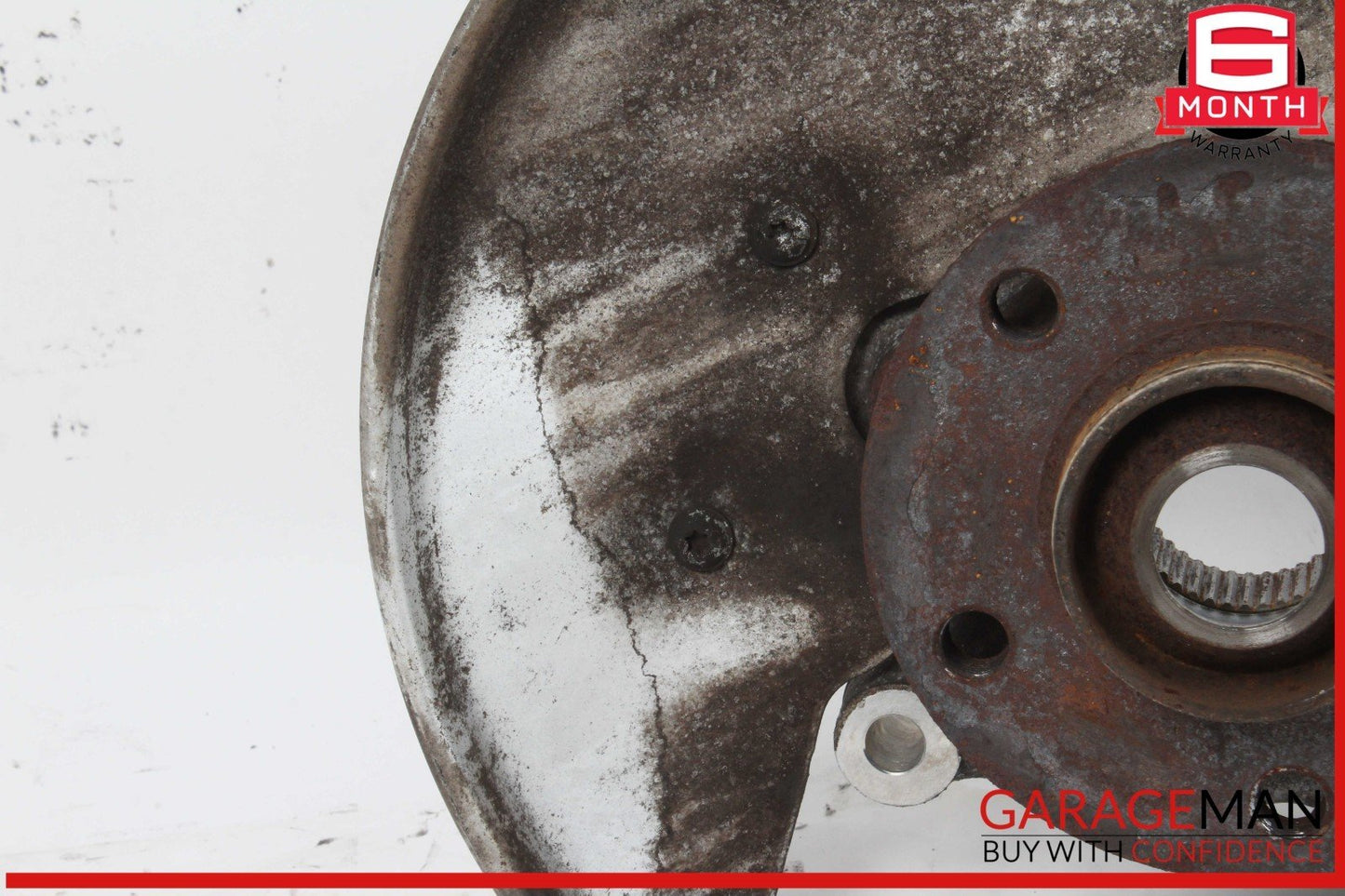 09-16 Audi S4 A4 Rear Left Driver Side Spindle Knuckle Wheel Hub 8K0505431AR OEM