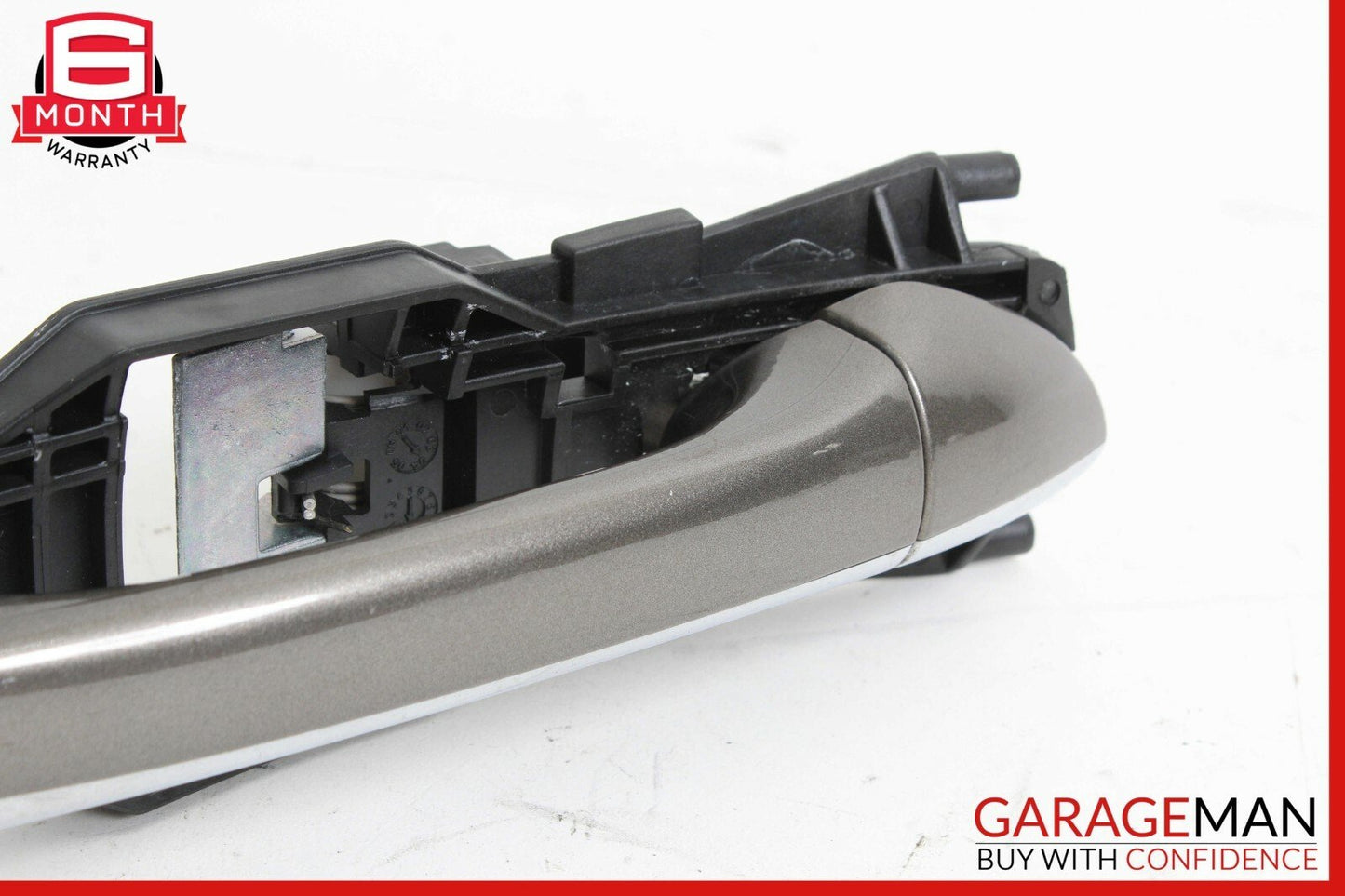 06-11 Mercedes W219 CLS500 Rear Left Side Exterior Door Handle Indium Gray OEM