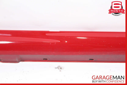 08-14 Mercedes W204 C300 C350 Sport Right Rocker Panel Side Skirt Opal Red