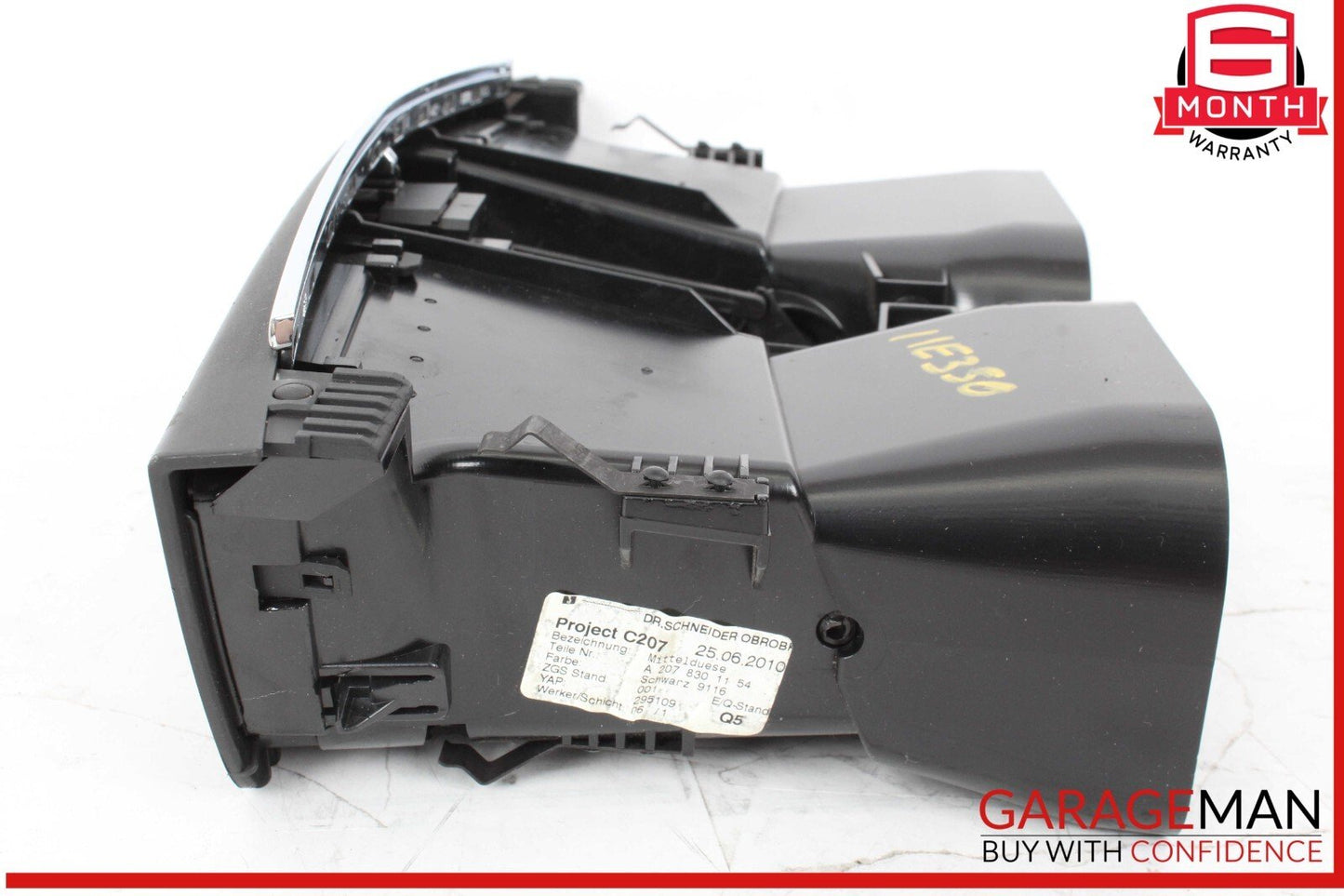 10-13 Mercedes W207 E350 Center Dash Hazard Light A/C AC Air Vent Trim Grille