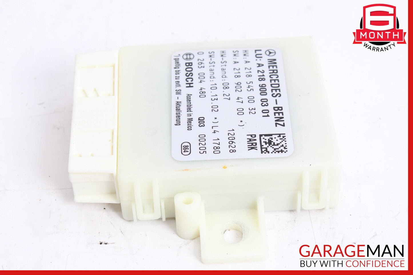 12-14 Mercedes W218 CLS500 Parktronic Park Assist Sensor Control Module Unit