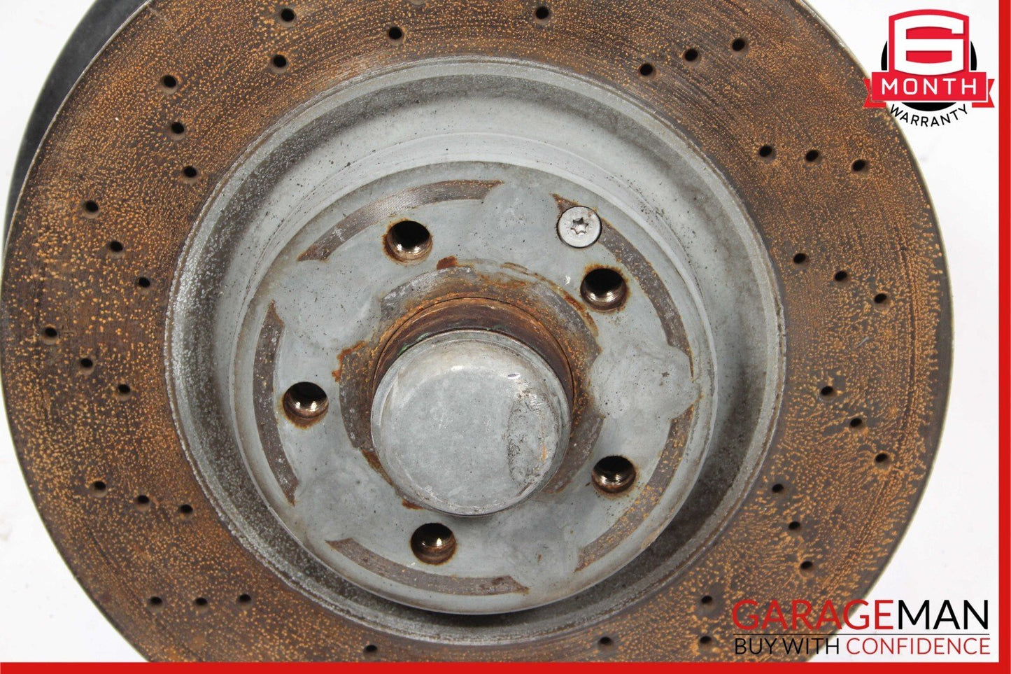 03-09 Mercedes W211 E350 RWD Front Left Spindle Knuckle Hub w/ Brake Rotor Disc
