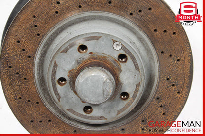 03-09 Mercedes W211 E350 RWD Front Left Spindle Knuckle Hub w/ Brake Rotor Disc