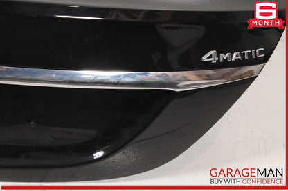 15-21 Mercedes W205 C300 C43 C63 AMG Rear Trunk Lid Shell Cover Panel Black OEM