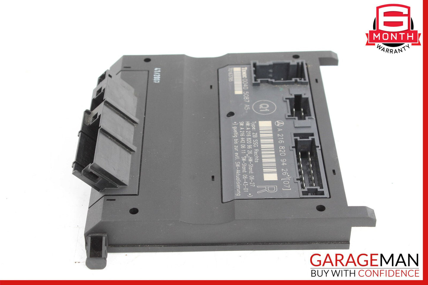 07-14 Mercedes W216 CL550 CL600 Front Right Seat Control Module 2168209426 OEM