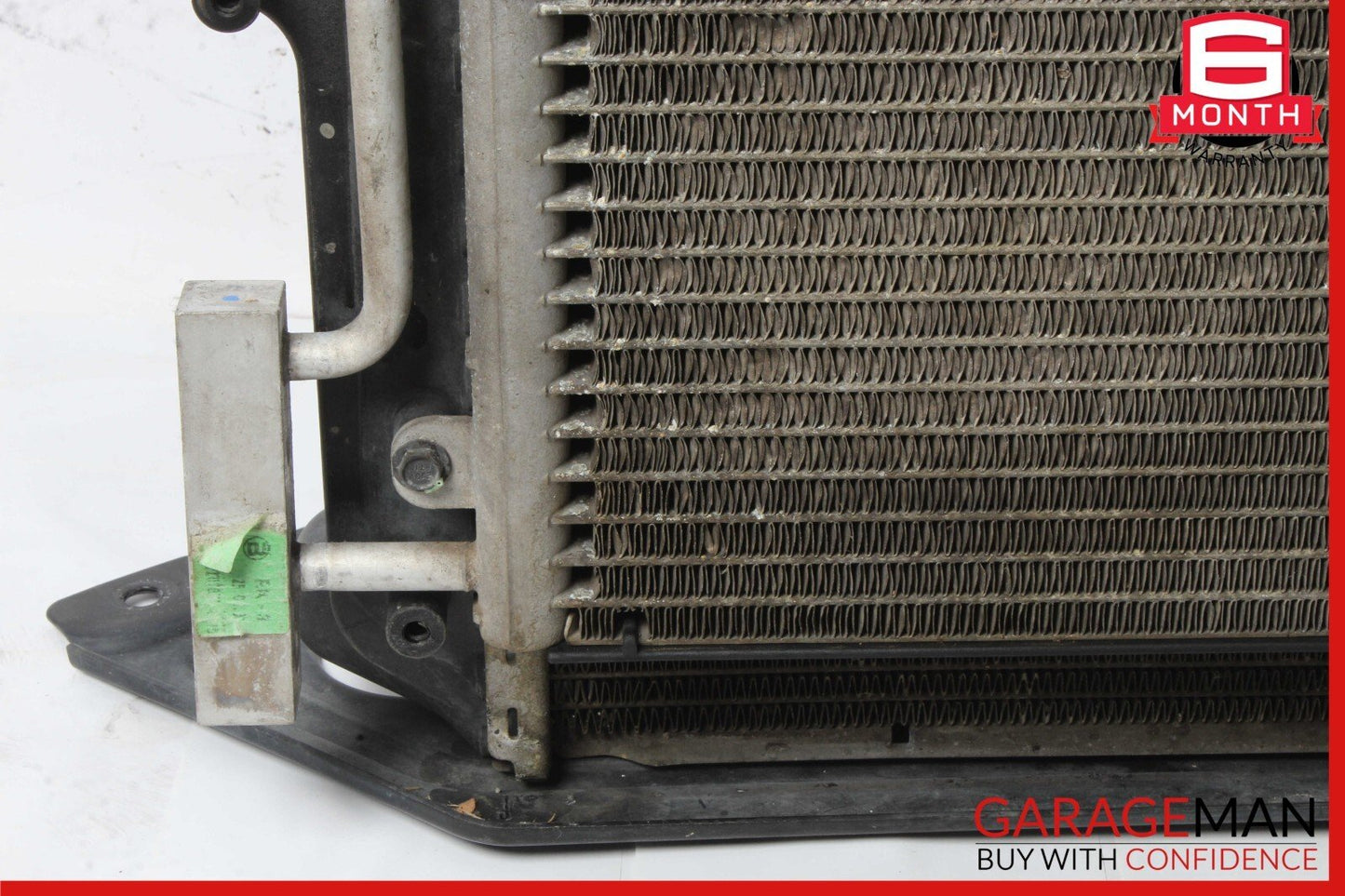 97-05 Porsche Boxster 986 Left Engine Cooling Radiator AC Air Condenser Assy OEM