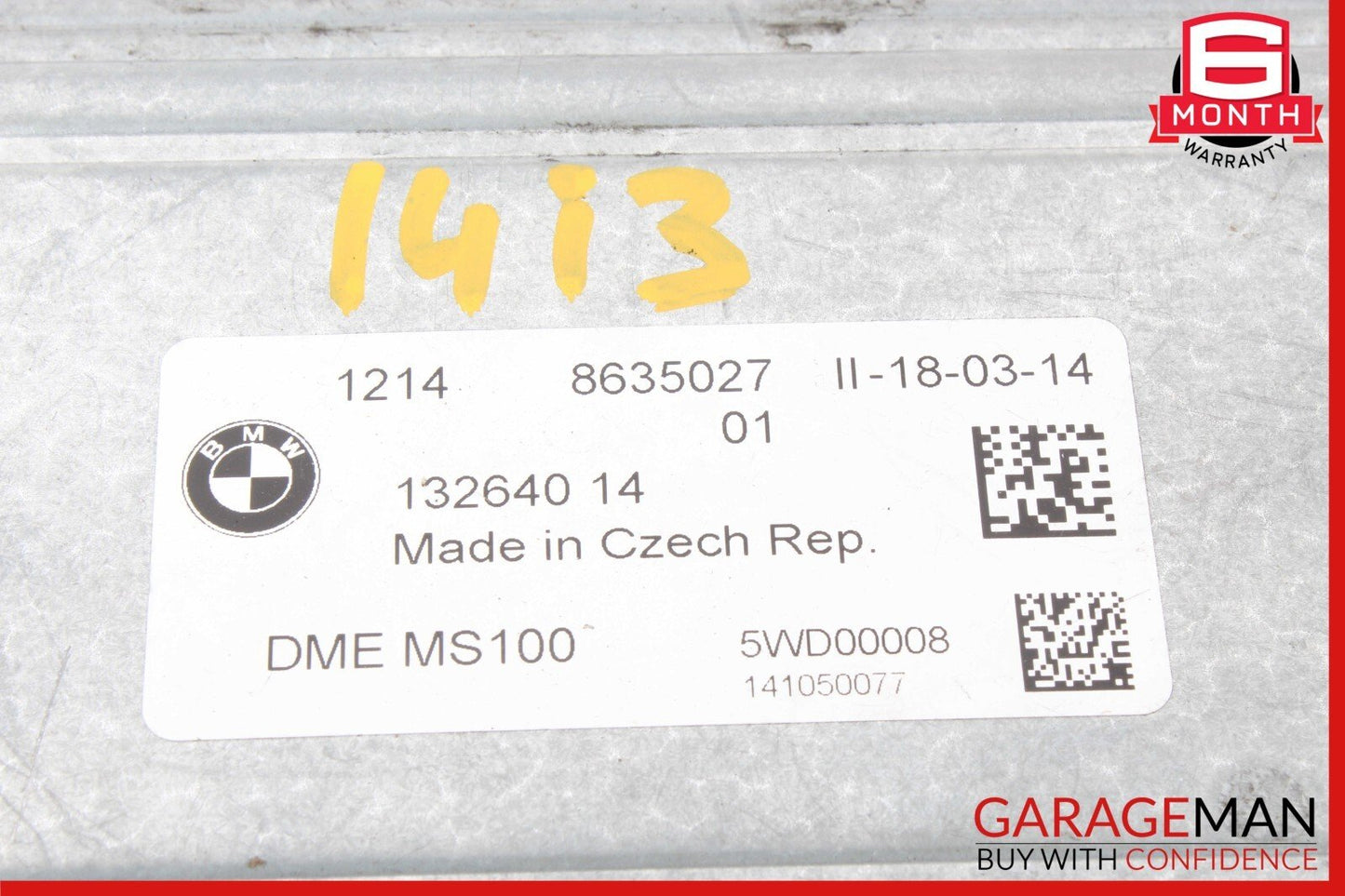 14-17 BMW i3 I01 Hybrid Engine Control Module Unit 12148635027 OEM