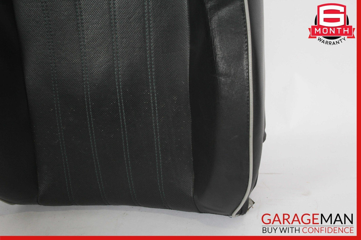 03-08 Maserati Quattroporte M139 Front Right Side Top Upper Seat Cushion Black