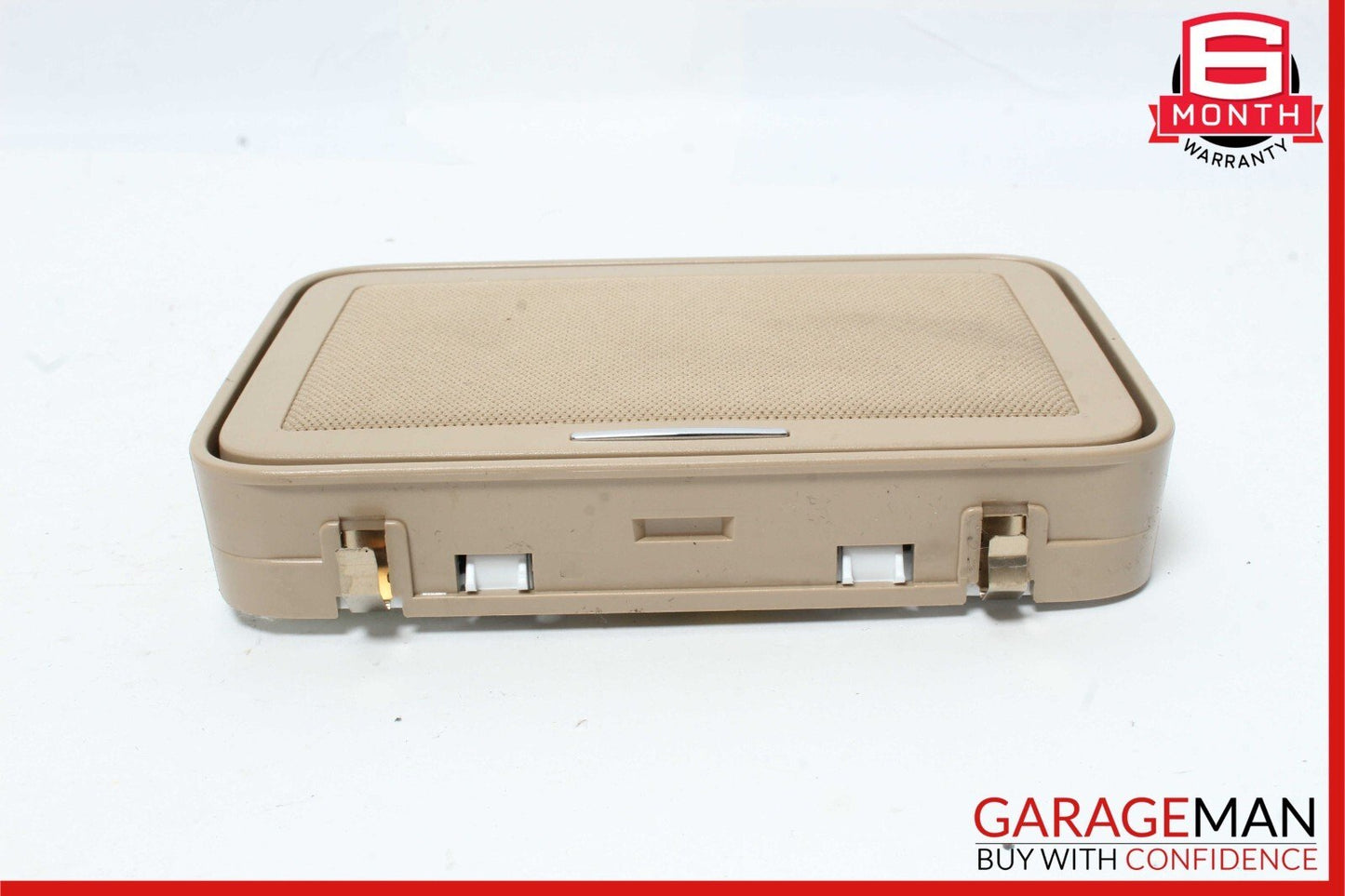 10-13 Mercedes W221 S550 S400 Rear Overhead Vanity Mirror Assembly Brown