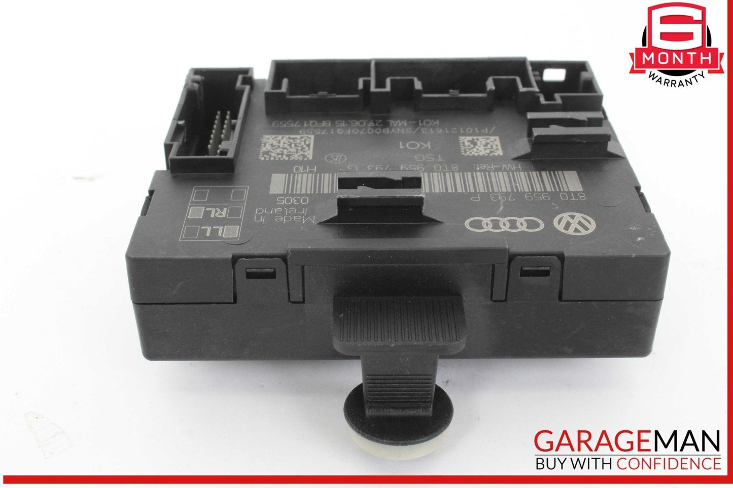 13-16 Audi S4 A4 Front Left Driver Side Door Control Module Unit 8T0959793P OEM