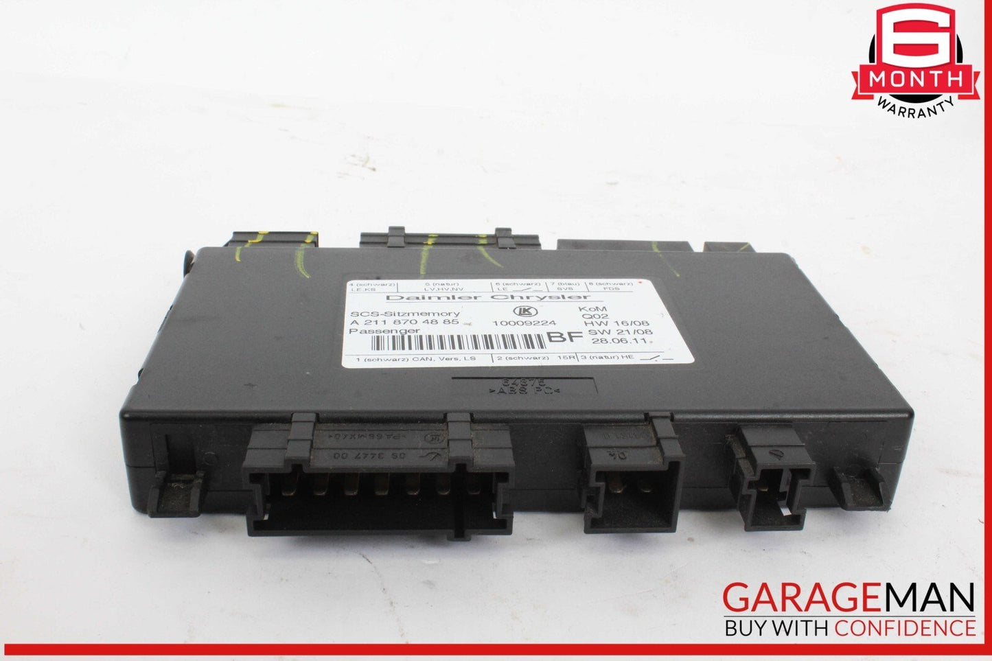 03-12 Mercedes X164 GL450 4MATIC Front Right Side Seat Control Module OEM