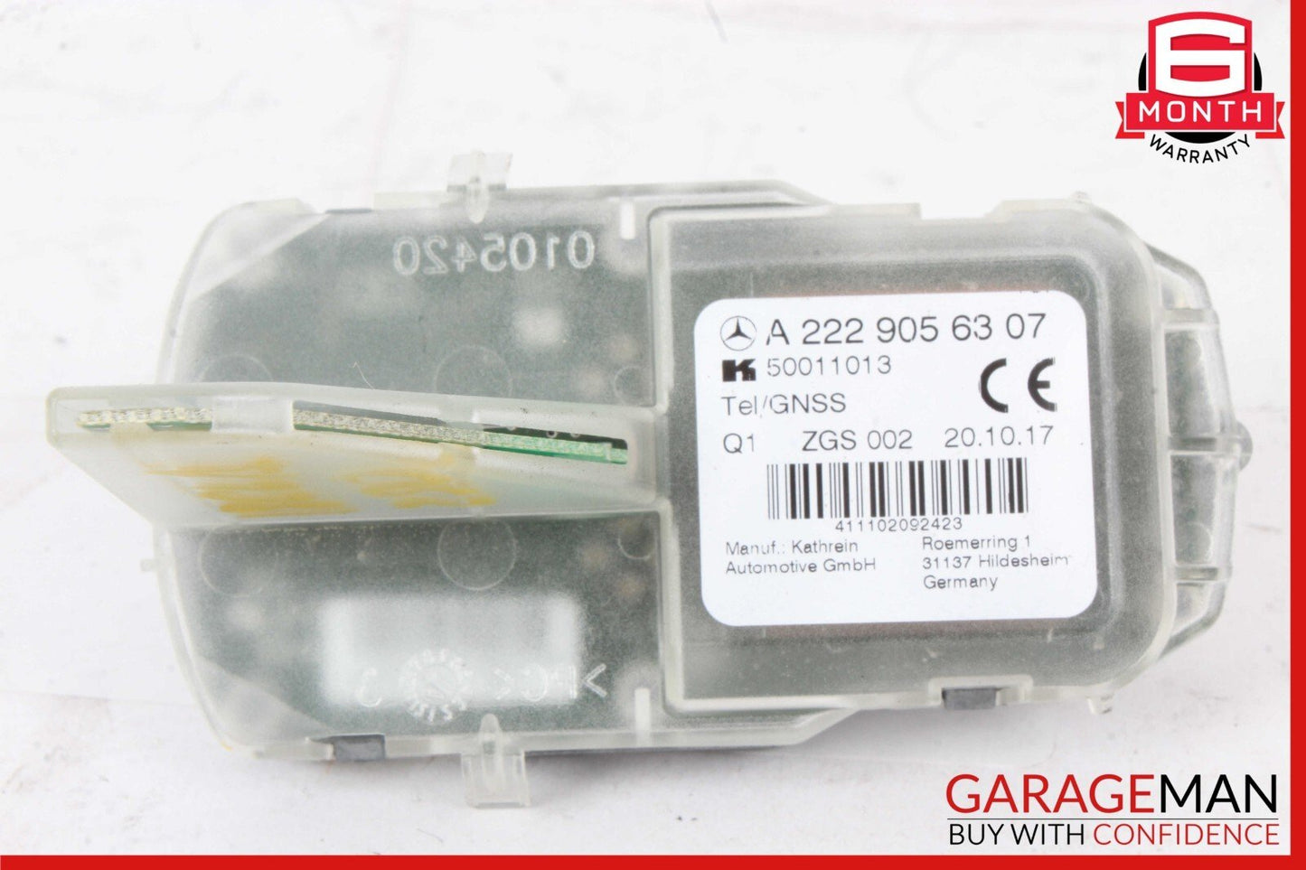 12-20 Mercedes W117 CLA250 Top Shark Fin Antenna Roof GPS 2229056307 OEM
