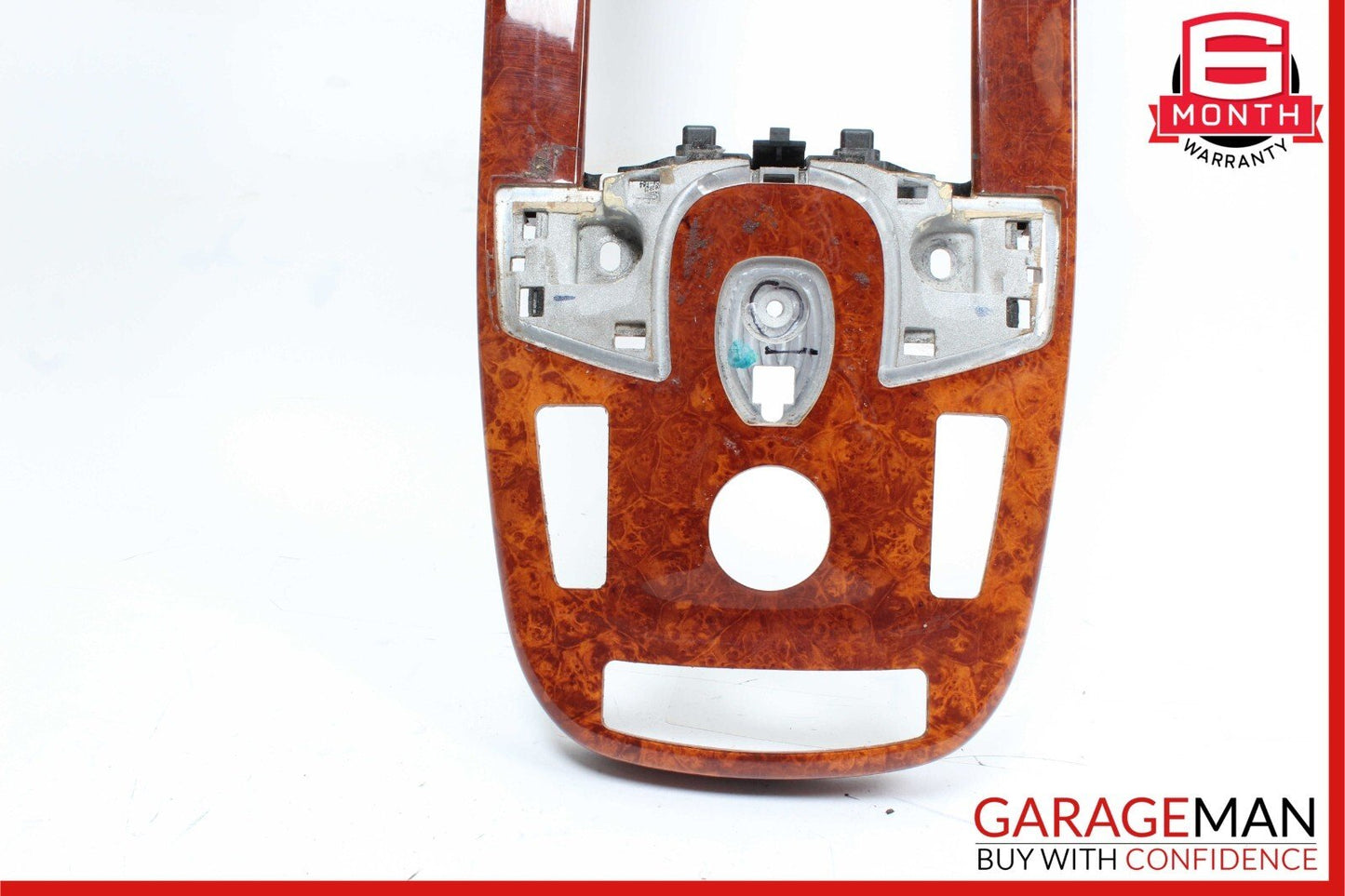 07-09 Mercedes W221 S550 Center Console Arm Rest Armrest Trim Panel Cover Wood