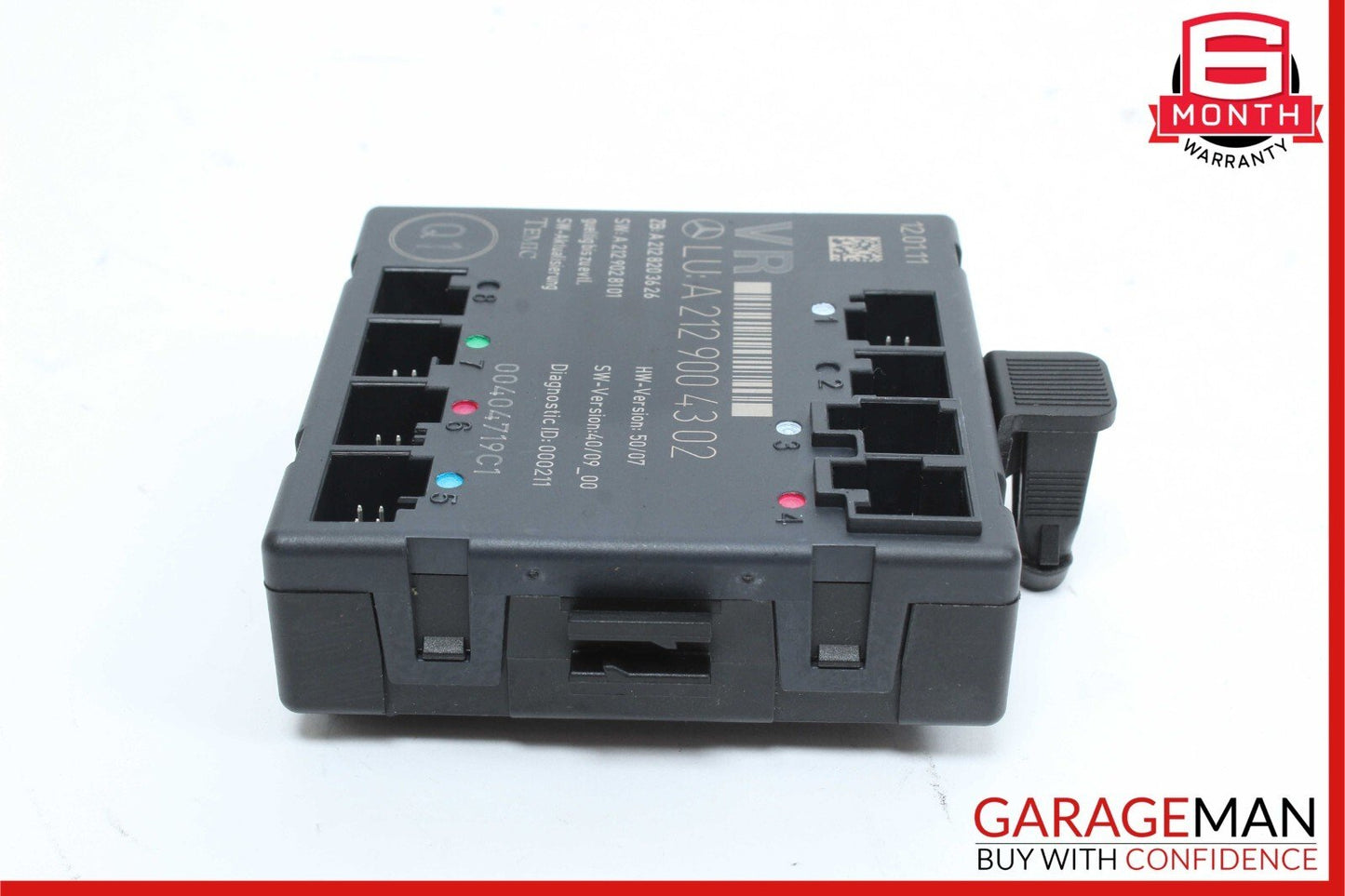 08-18 Mercedes W204 C250 C300 E300 Front Right Side Door Control Module Unit