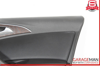 12-18 Audi A6 Front Right Side Interior Door Panel OEM