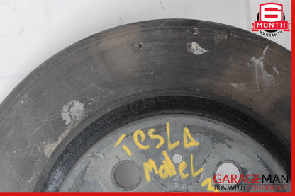 17-23 Tesla Model 3 Front Left & Right Brake Rotors Disc Set of 2 OEM