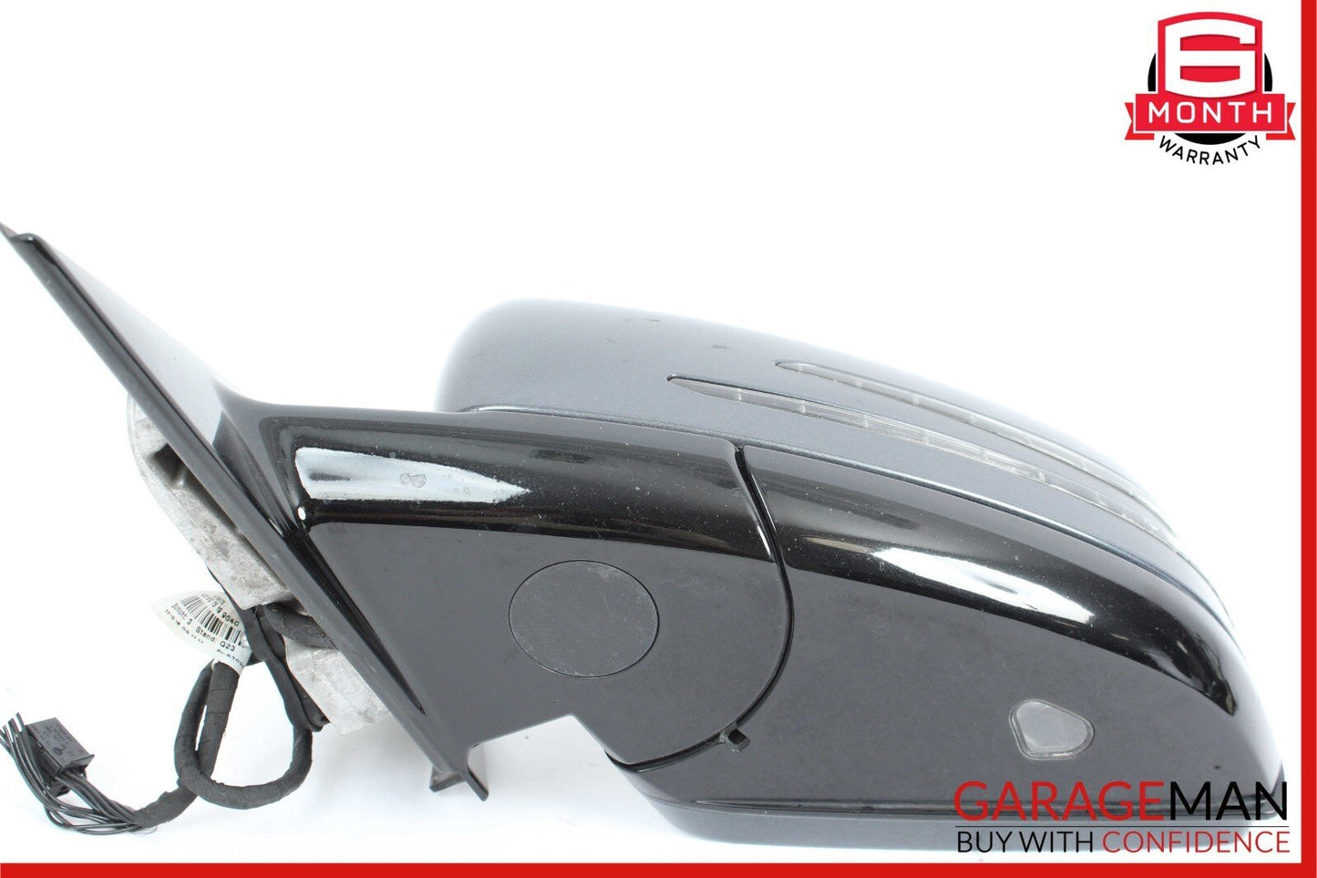10-13 Mercedes W212 E350 E550 Front Left Side Mirror Door Rear View Silver OEM