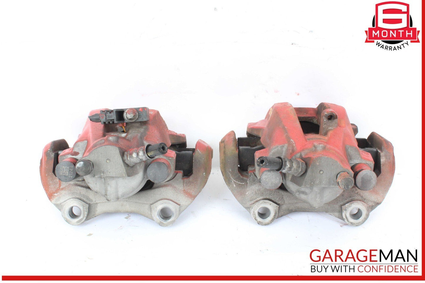 10-18 Mercedes W212 E350 Wagon Rear Left & Right Brake Caliper Calipers Set OEM
