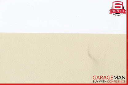 03-06 Mercedes R230 SL500 Rear Left Storage Compartment Box Cover Trim Beige