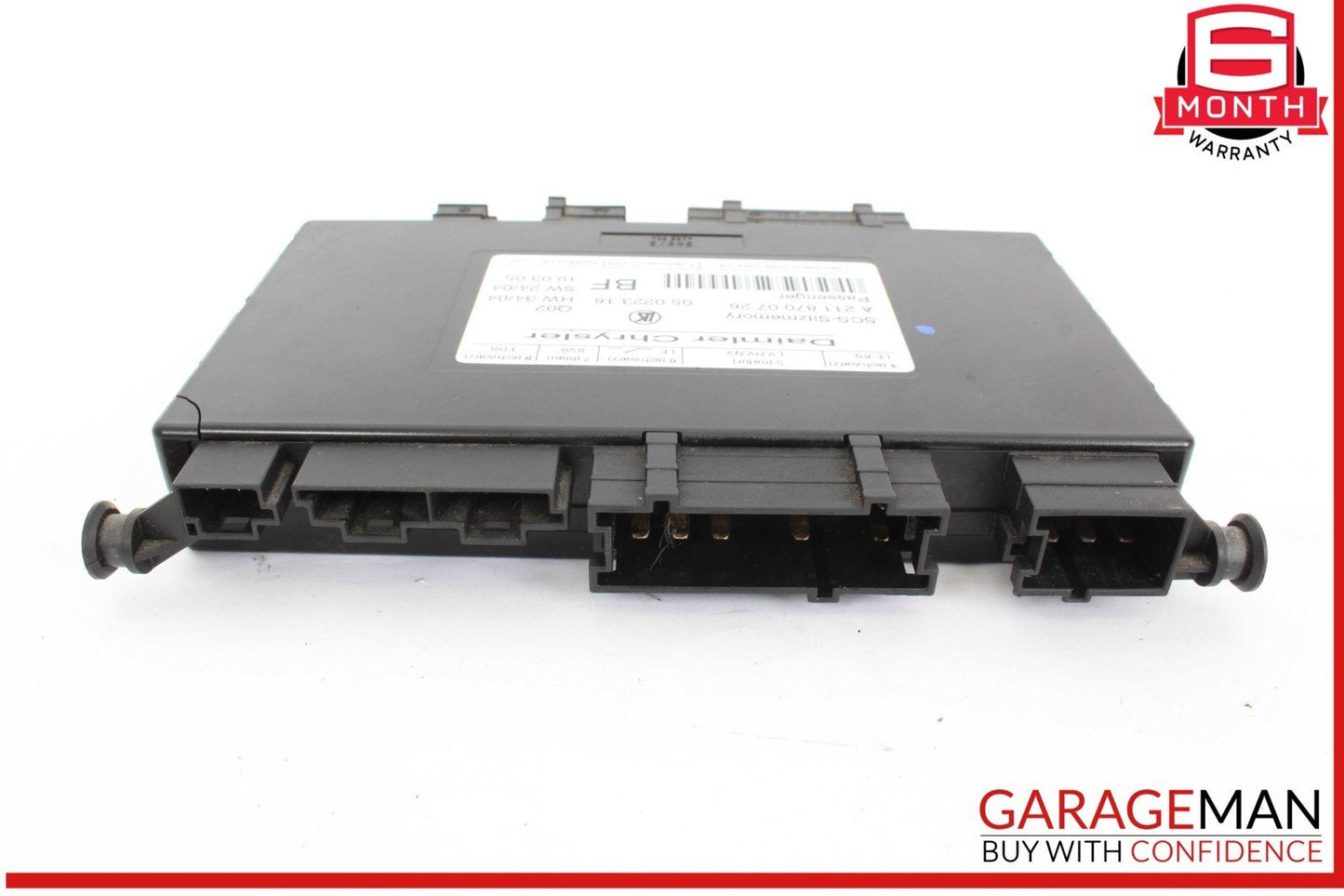 03-12 Mercedes W211 E350 GL450 GL500 CLS550 Front Right Seat Control Module Unit