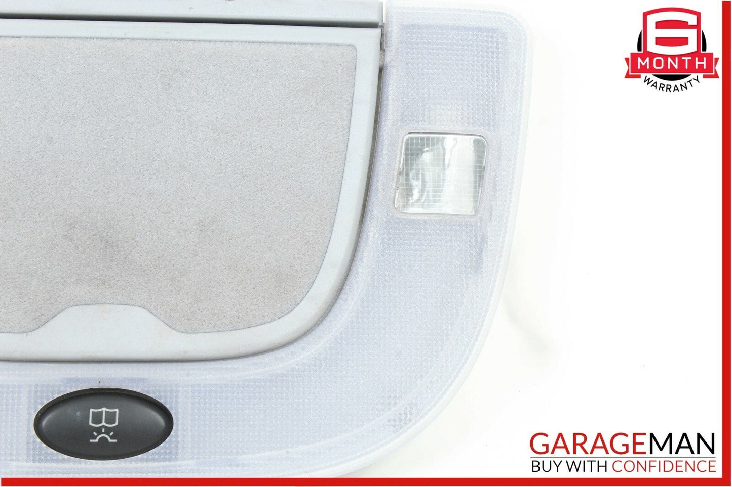 00-06 Mercedes W220 S500 Rear Left / Right Headliner Reading Map Dome Light Gray