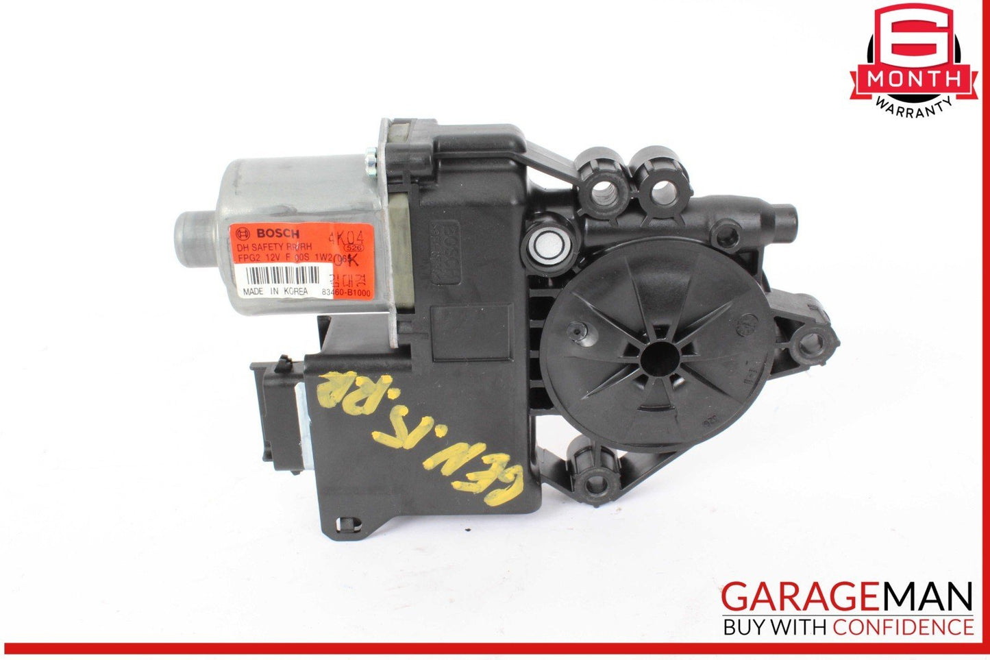 15-20 Hyundai Genesis G80 Rear Right Side Door Window Regulator Motor OEM