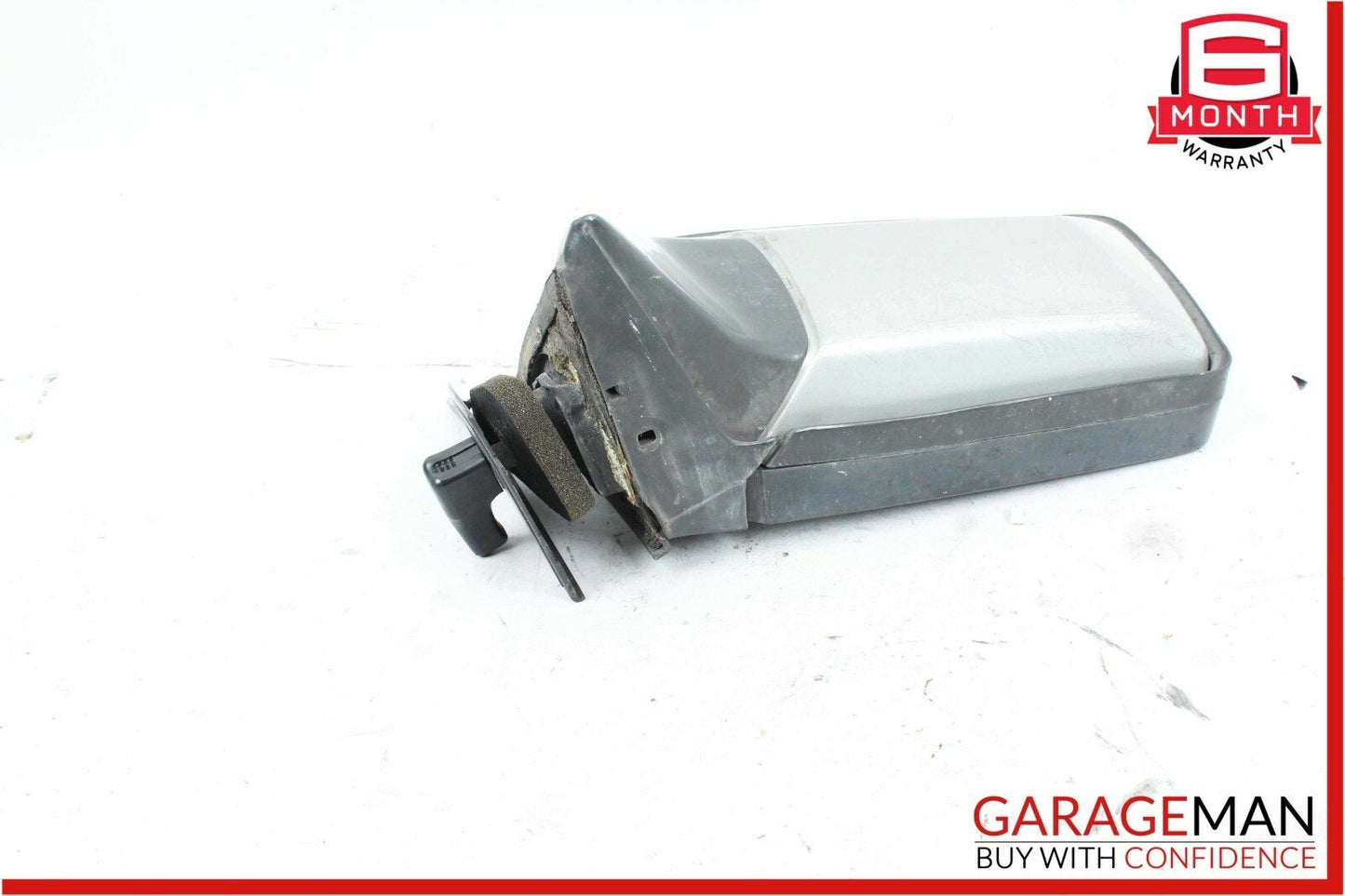 81-85 Mercedes W126 300SD Front Left Driver Side Mirror Door Rear View Blue