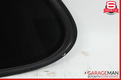 03-10 Porsche Cayenne Turbo 955 Rear Left Driver Door Quarter Window Glass OEM