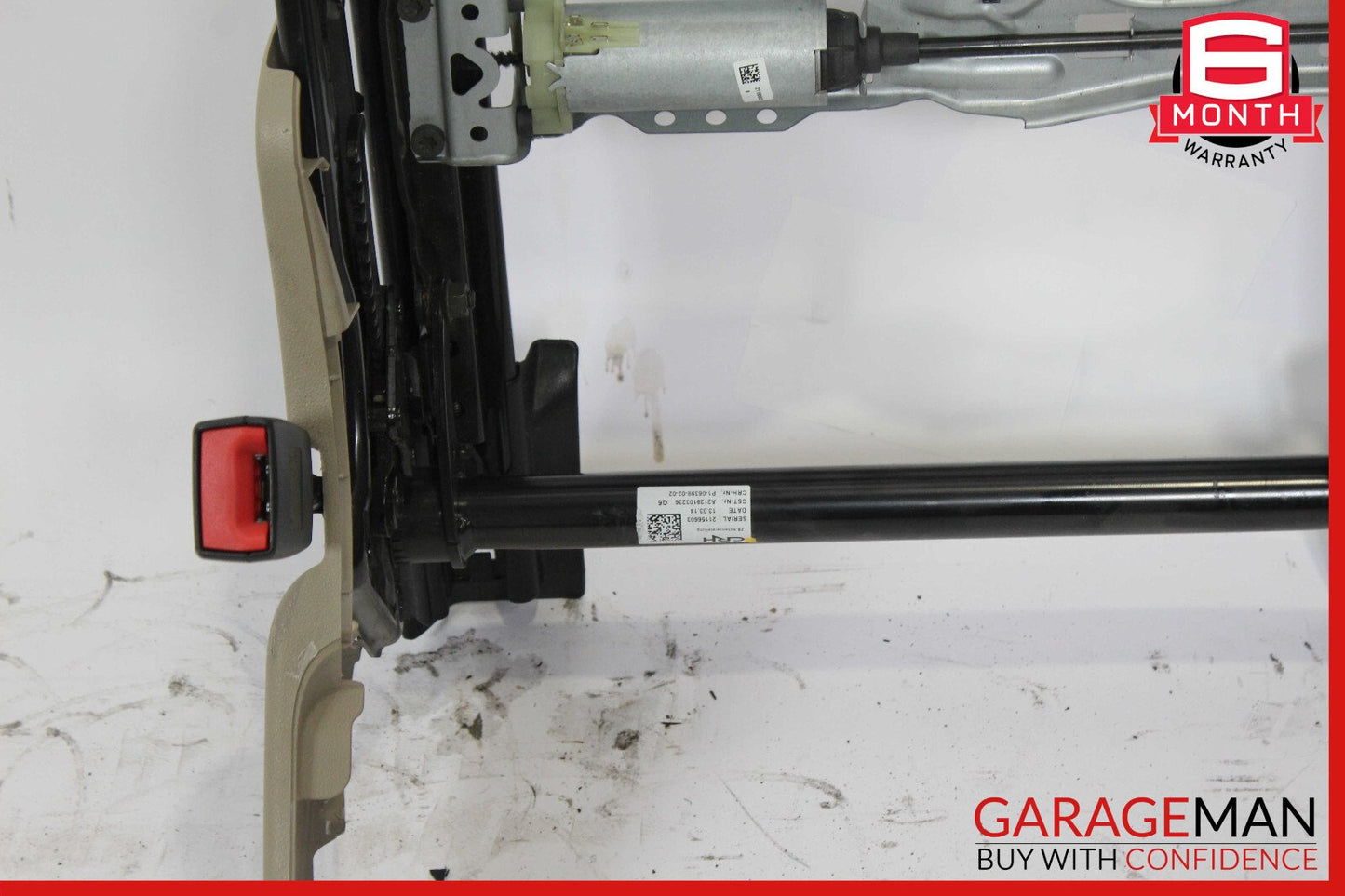 12-18 Mercedes W218 CLS550 Front Right Side Seat Lower Track Rail Motor OEM