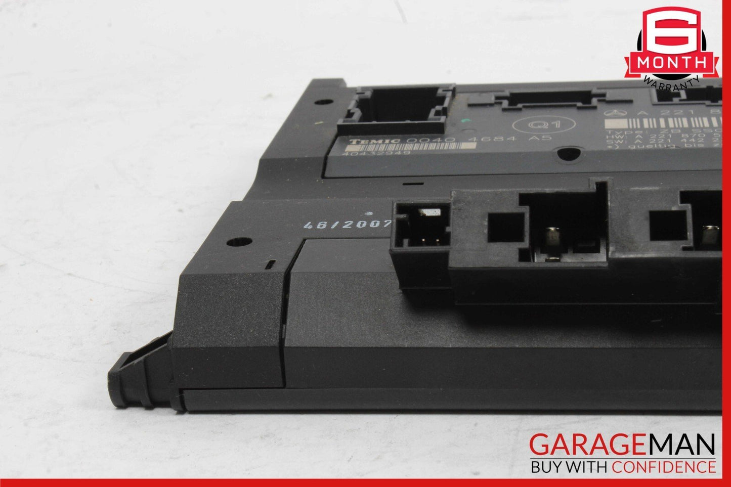 07-13 Mercedes W221 S550 S350 S63 S65 AMG Front Left Under Seat Controller Unit