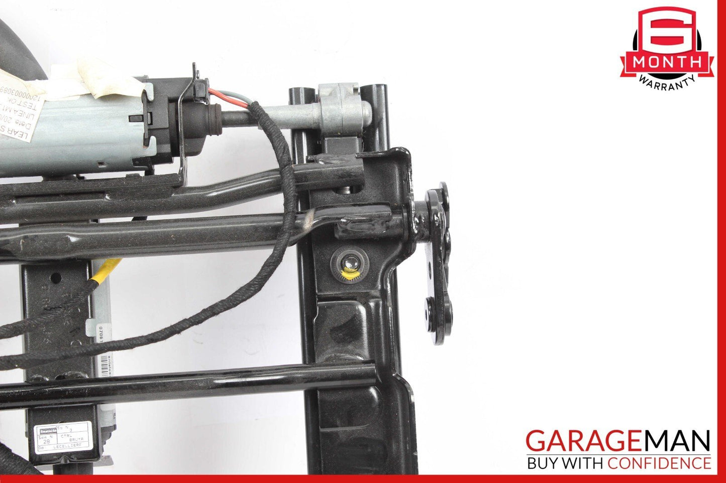 03-13 Maserati Quattroporte S Rear Left Seat Rail Track Frame w/ Motors OEM
