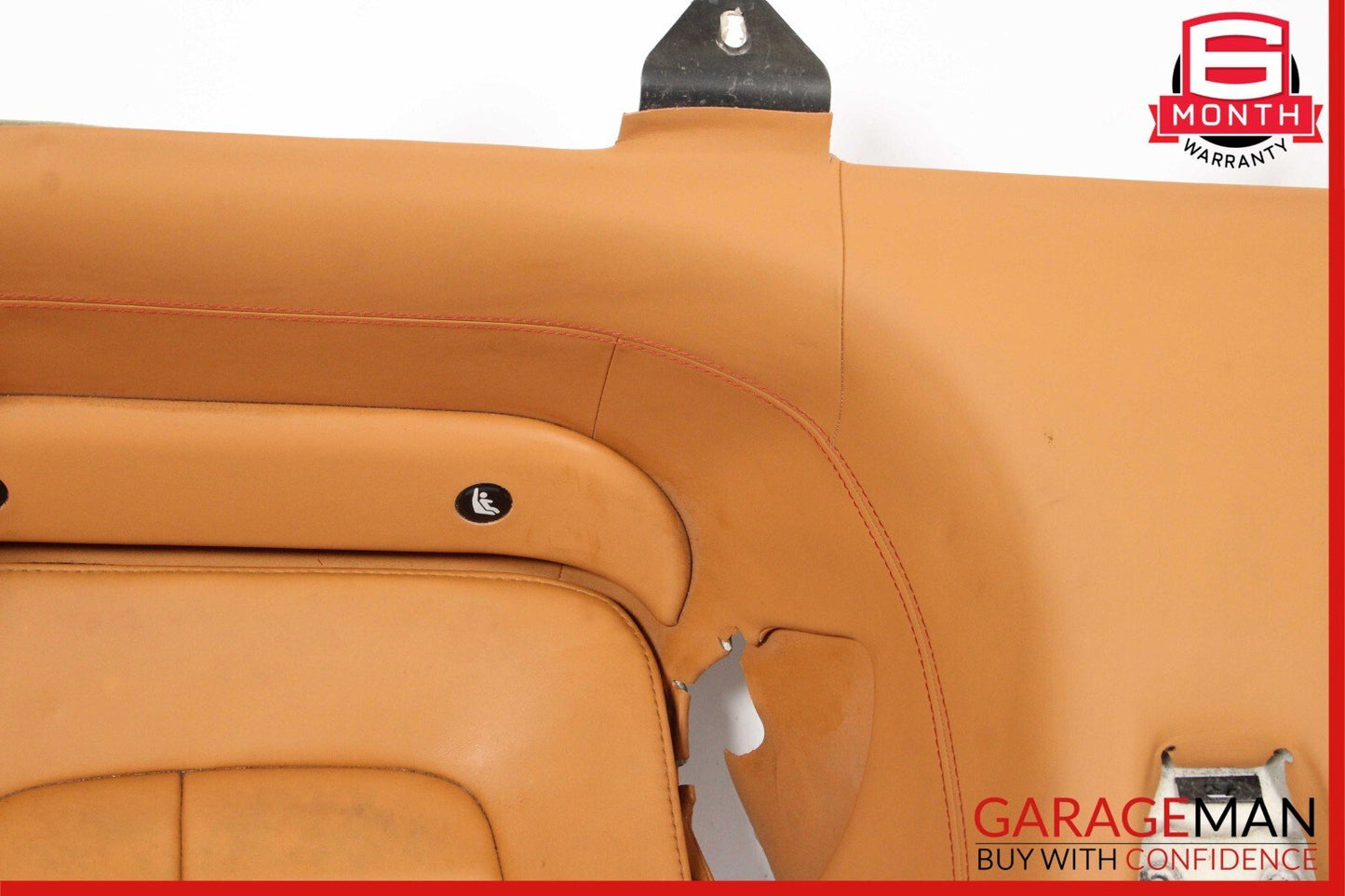 15-18 Ferrari California Rear Seat Bottom Section Cushion Cover Assembly Brown