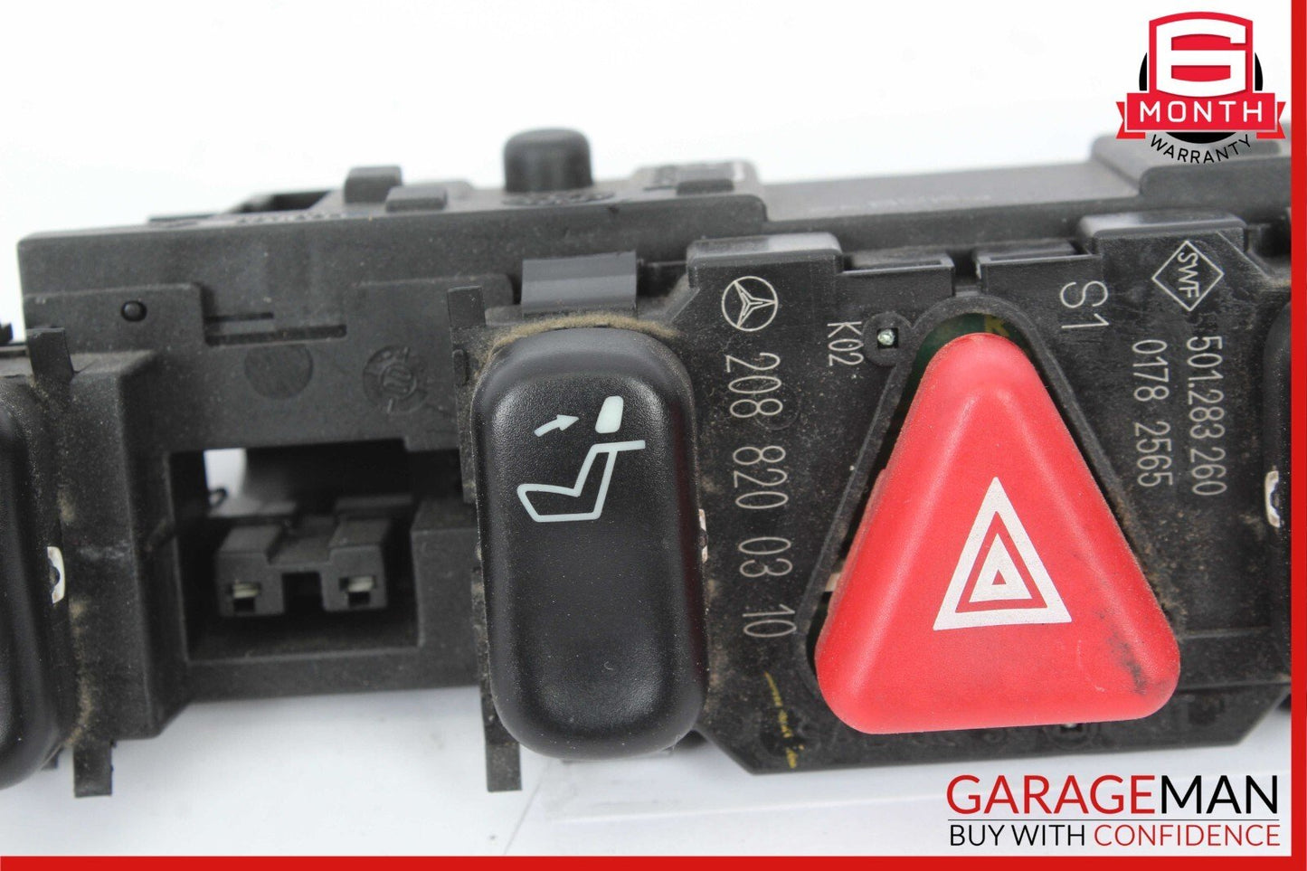 00-03 Mercedes W210 E320 E430 Dashboard Dash Control Panel 2088200310 OEM