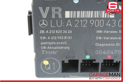 08-15 Mercedes W204 C250 C63 AMG Front Right Passenger Side Door Control Module