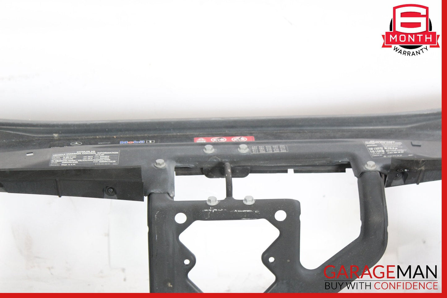 10-13 Mercedes W221 S550 Front Reinforcement Bar Upper Radiator Support Clip OEM