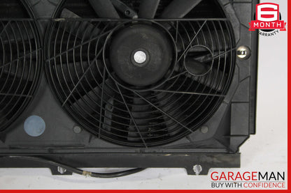 90-93 Mercedes R129 500SL AC A/C Condenser Radiator Cooling Fan Shroud Motor