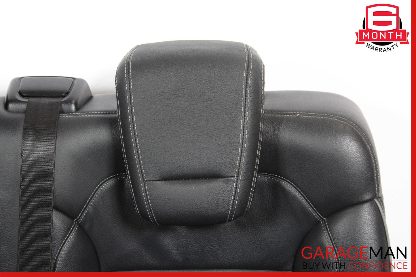 13-16 Mercedes X166 GL450 Rear Left Driver Side Complete Seat Cushion Black OEM