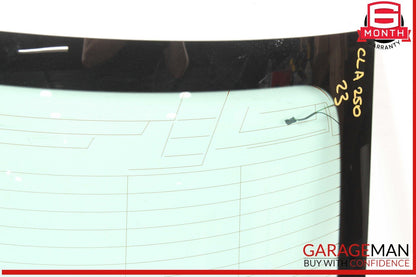 20-23 Mercedes C118 W118 CLA250 Rear Trunk Lid Windshield Window Glass OEM
