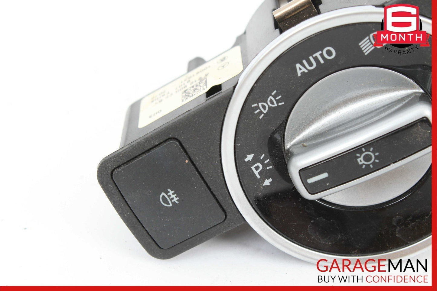 08-15 Mercedes W204 C250 Headlight Fog Light Switch Control Module OEM