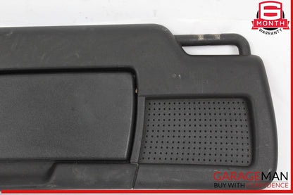 05-11 Mercedes R171 SLK350 Front Left Driver Sun Visor Sunvisor Shade Black OEM
