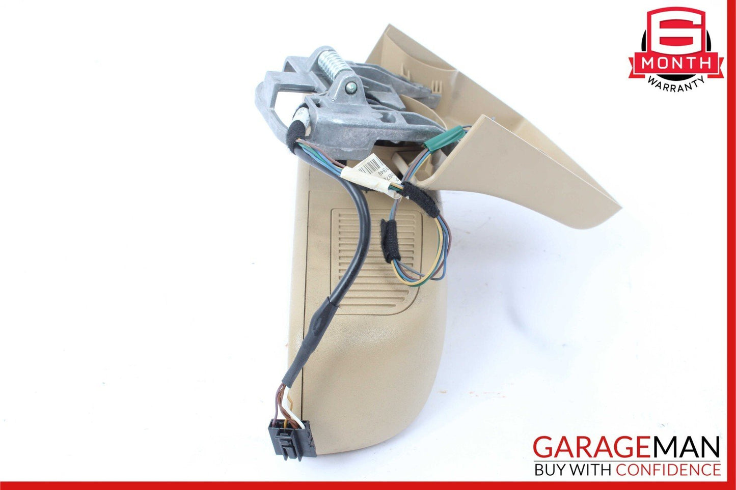 07-09 Mercedes W221 S550 S65 AMG Top Upper Rear View Mirror Brown 2218110007 OEM