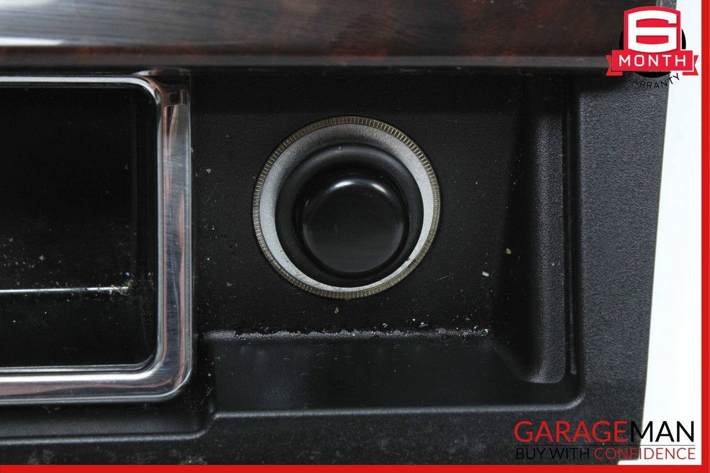 08-17 Mercedes W204 C250 Center Console Ashtray Ash Tray Compartment Wood OEM