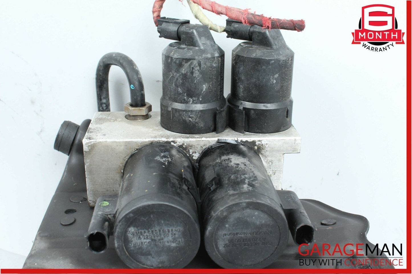00-06 Mercedes W220 S500 ABC Hydraulic Valve Block Front Suspension Pump OEM